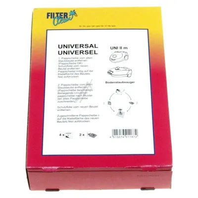 Staubsaugerbeutel für Staubsauger Filterclean FL0825K 4+2er Pack
