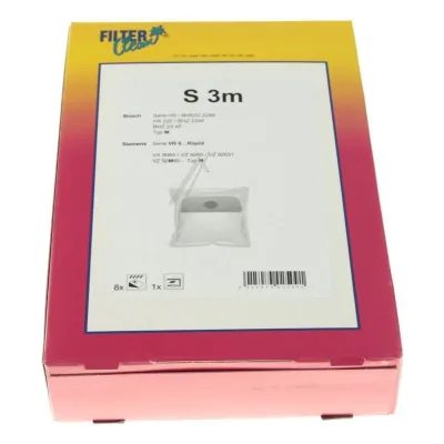 Staubsaugerbeutel für Staubsauger Filterclean FL1031K 8er Pack