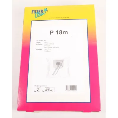 Staubsaugerbeutel für Staubsauger Filterclean P18 fl0167-k 5er Pack Vlies.