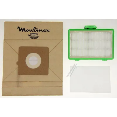 Staubsaugerbeutel-Set Groupe Seb MT000101 10 Beutel + 1 HEPA-Filter