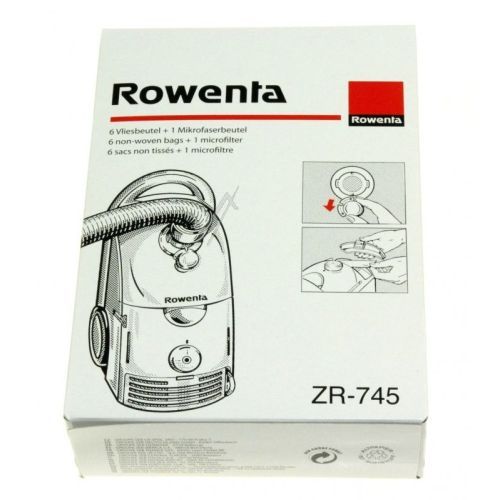 Bild: Staubsaugerbeutel-Set Rowenta ZR745 6+1 Mikrofilter