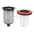 Bild: Staubsaugerfilter Bosch 12049774 Motorfilter rot