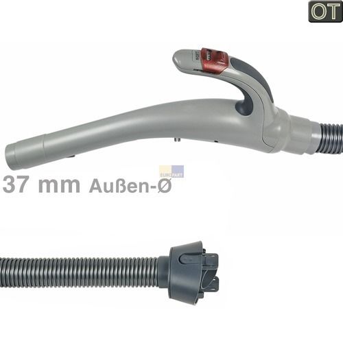 Bild: Staubsaugerschlauch Hoover D101 35600815 mit Geräteanschlussstück und Handgriff