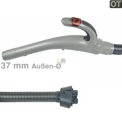 Staubsaugerschlauch Hoover D101 35600815 mit Geräteanschlussstück und Handgriff