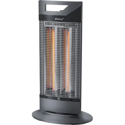 Steba CH 1 ECO Carbon-Heizstrahler Standgerät | 500/1000W | Oszillation | Thermostat | Überhitzungsschutz | schwarz