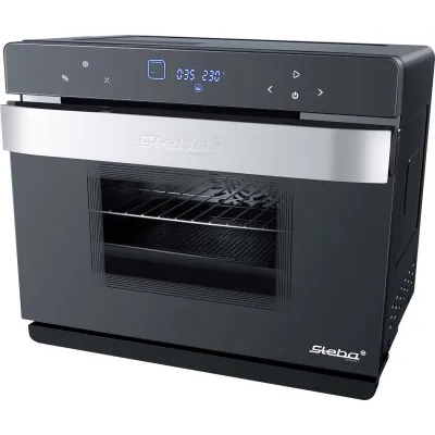 Steba Dampfbackofen DG 30 | 30 l | Heißluft & Dampf | 47 Programme | Timer | Schwarz