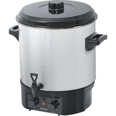 Steba Einkochautomat ER 1 | 27L | 1800W | stufenlos regelbar | Auslaufhahn | Timer | weiß