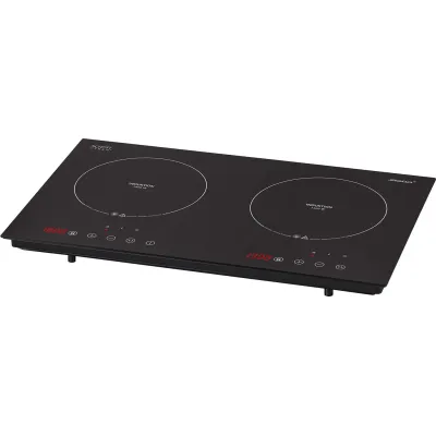 Steba Doppel-Induktionskochfeld IK 300 S.C. | 2 Kochzonen | 3100 W | Touch-Bedienung | Timer | Kindersicherung
