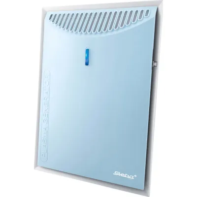 Steba Luftreiniger LR 10 PLASMA | HEPA H13 & Aktivkohlefilter | Plasma-Generator | Allergiker | 20 m² | Weiß/Hellblau