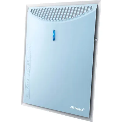 Steba Luftreiniger LR 10 PLASMA | HEPA H13 & Aktivkohlefilter | Plasma-Generator | Allergiker | 20 m² | Weiß/Hellblau