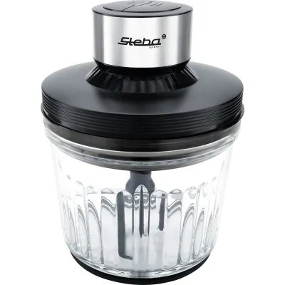 Steba Multi-Zerkleinerer MG 400 | 2L Glas | 400W | 4 Edelstahlmesser | 2 Stufen | spülmaschinengeeignet