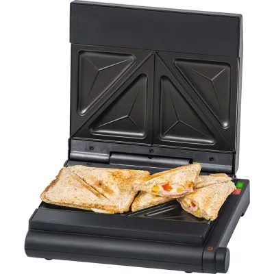 Steba Multi-Snack-Maker SG 55 3in1 | Sandwichmaker | Waffeleisen | Kontaktgrill | 1100W | Antihaft | Temperaturregelung