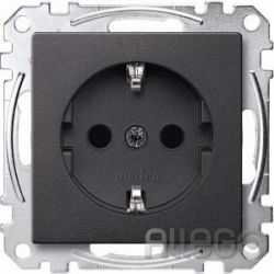 Steckdose 1f anth mt System M UP m.KS IP20