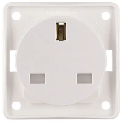 Steckdose 1f polws mt Integro Einsätze Einb BS