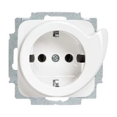 Busch-Jaeger SCHUKO Steckdose 20 EUCDR-214 | Reflex SI Unterputz | 16A 250V | Auswurfmechanismus | alpinweiß