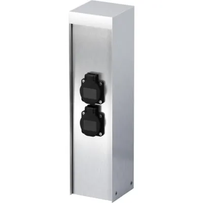 Steckdosen-Tank IP44 edelst.2xSteckdose 230V