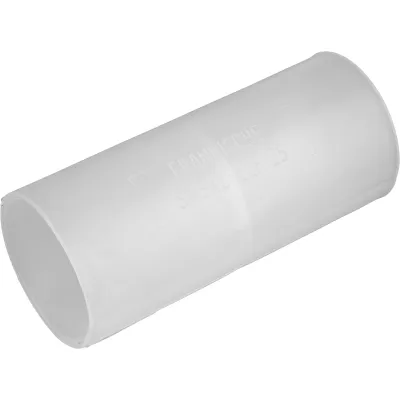 FRÄNKISCHE Kunststoff-Steckmuffe SMSKu-EZF 63 | Steckmuffe Wellrohr 63mm | zugfest | Polyethylen | transparent