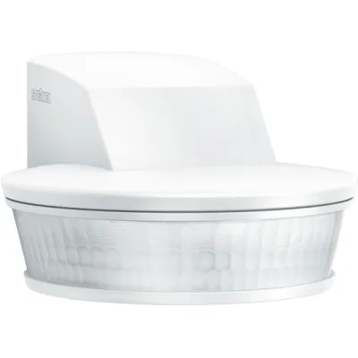 Steinel Bewegungsmelder sensIQ S EVO 034955 | PIR Sensor | 300° | 20m | IP54 | Aufputz | weiß
