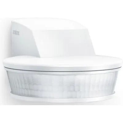 Steinel Bewegungsmelder sensIQ S EVO 034955 | PIR Sensor | 300° | 20m | IP54 | Aufputz | weiß