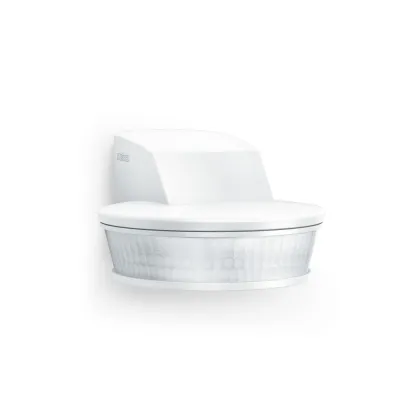 STEINEL Bewegungsmelder sensIQ S KNX 059613 | 300° Erfassung | 20 m Reichweite | Unterkriechschutz | Aufputz | weiß