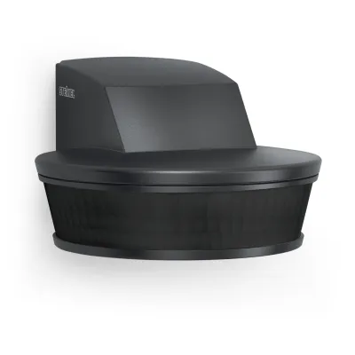 STEINEL Bewegungsmelder sensIQ S KNX 059583 | Präsenzmelder außen & innen | 300° 20m Reichweite | anthrazit