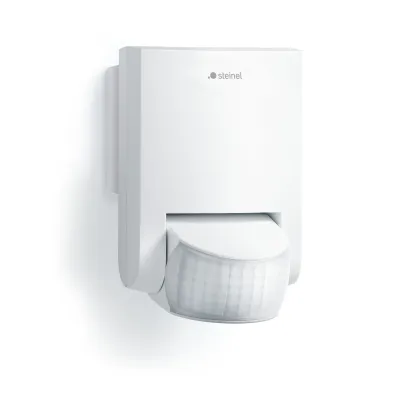 Steinel Bewegungsmelder IS 130-2 660314 | Infrarot-Sensor | 130° Erfassung | 12m Reichweite | IP54 | Aufputz | weiß
