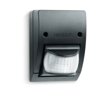 Steinel Bewegungsmelder IS 2160 ECO 605919 | Infrarot-Sensor 160° | 12 m Reichweite | IP54 Aufputz | schwarz