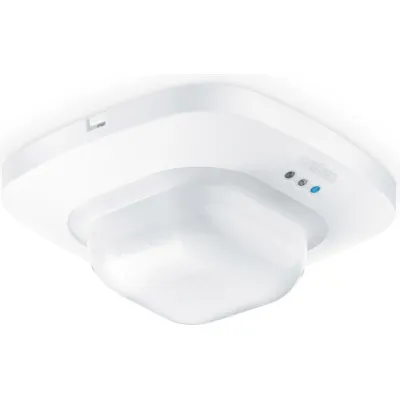 STEINEL Präsenzmelder IR Quattro COM1 000349 | Bewegungsmelder Deckenmontage 360° | 1760 Schaltzonen | UP | IP20 | weiß