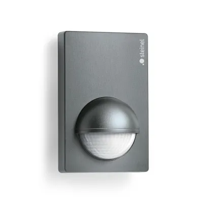 Steinel Bewegungsmelder IS 180-2 034580 | Infrarot Sensor 180° | 12 m Reichweite | Aufputz | IP54 | anthrazit