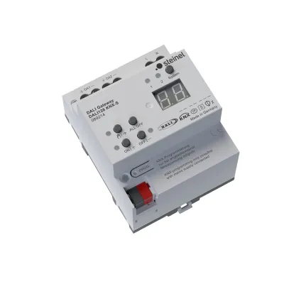 STEINEL Gateway DALI KNX REG 089214 | DALI128 KNX-S | 220-240V | 128 DALI-Leuchten | Hutschienenmontage | IP20