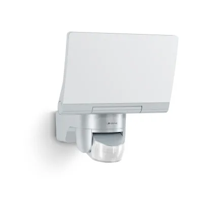 STEINEL LED-Außenstrahler XLED Home 2 | 033057 | Bewegungsmelder | 1550 lm | 13,7W | 3000K | IP44 | schwenkbar | silber