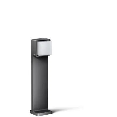 STEINEL LED-Pollerleuchte GL 85 SC 600 | Bewegungsmelder | Bluetooth Mesh | 9W 655lm 3000K | IP44 | 60cm | anthrazit