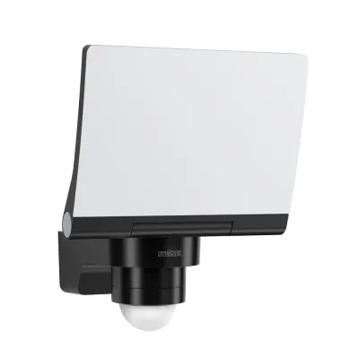 STEINEL LED Außenstrahler XLED PRO 240 SW V2 068110 | 2120 lm | 20W | Bewegungsmelder 240° | IP44 | 3000K | schwarz