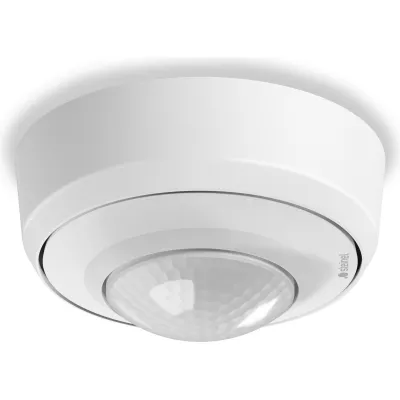 Steinel Bewegungsmelder MD IR 4360-8 COM1 086909 | 360° Aufputz PIR Sensor | 8 m Reichweite | Deckenmontage | weiß
