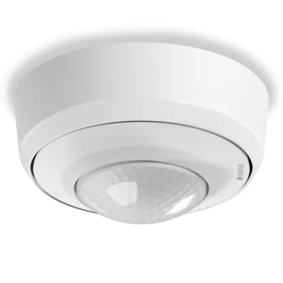 Steinel Bewegungsmelder MD IR 4360-8 COM1 086909 | 360° Aufputz PIR Sensor | 8 m Reichweite | Deckenmontage | weiß