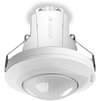 STEINEL Bewegungsmelder MD IR 4360-8 COM1 086886 | 360° Infrarot-Deckenmelder | Reichweite 8 m | Deckeneinbau | weiß