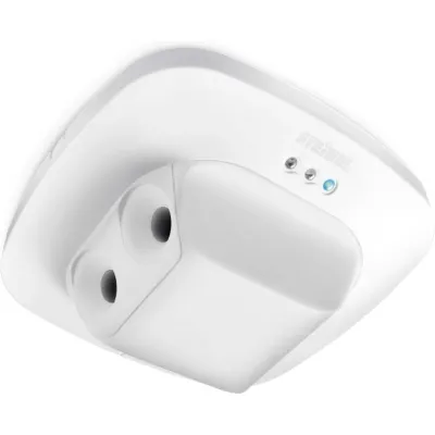 STEINEL Präsenzmelder DUAL US COM1 007843 | Ultraschall Sensor 360° | Unterputz | 20m Reichweite | IP20 | weiß