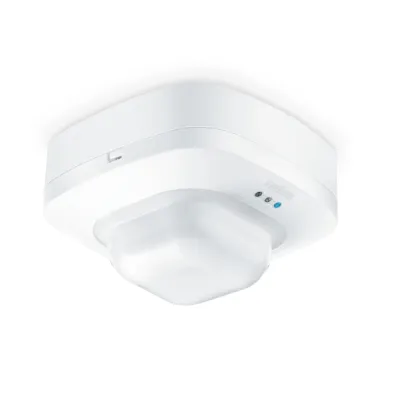 STEINEL Präsenzmelder IR Quattro COM1 AP 592301 | PIR Sensor 360° | 1760 Zonen | Aufputz | Weiß