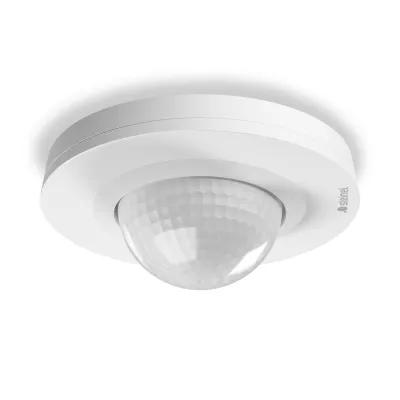 STEINEL Präsenzmelder PD IR 4360-24 KNX 086152 | Unterputz | 360° Erfassung | 2 Kanäle | Büro | weiß