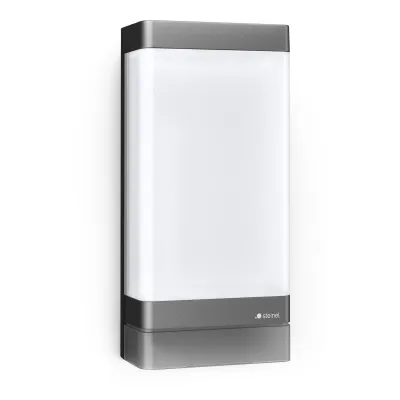 STEINEL LED Außenleuchte L 271 DIGI SC 067212 | Sensorleuchte | 6,6W 566lm 3000K | Aluminium | IP44 | anthrazit
