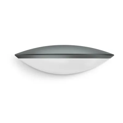 Steinel LED Außenwandleuchte L 825 SC | Bewegungsmelder | 707 lm 9,7W | App-Steuerung Bluetooth | Dimmbar | Anthrazit