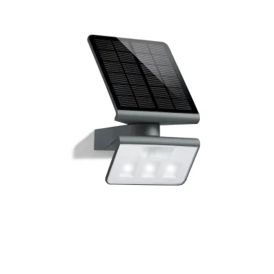STEINEL LED Solar-Außenleuchte XSolar L-S 085698 | Bewegungsmelder | 1,2W 150lm 3000K | PIR Sensor | anthrazit
