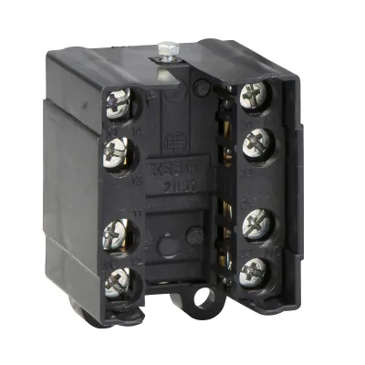 Telemecanique Sensors Hilfsschalterblock XESP20215 | 2 Wechsler | 3A AC-15 | Schraubanschluss | für Endschalter