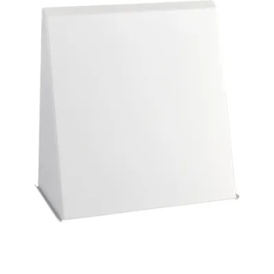 STIEBEL ELTRON Außenwandblende LWE 40 BA W 236665 | Blende für Lüftungsgerät | Edelstahl | 214x219x90 mm | weiß