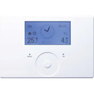 STIEBEL ELTRON Fernbedienung FET 234723 | Heizzone Regelung | Temperatur- & Feuchtigkeitsmessung | Wandmontage