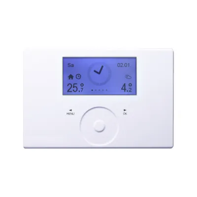 STIEBEL ELTRON Fernbedienung FET 234723 | Heizzone Regelung | Temperatur- & Feuchtigkeitsmessung | Wandmontage