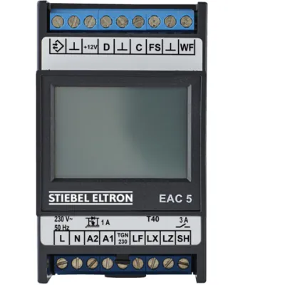 STIEBEL ELTRON Aufladesteuerung EAC 5 202466 | Universalsteuerung Wärmespeicher | LCD | Sensor | witterungsgeführt
