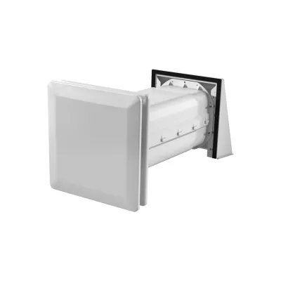 STIEBEL ELTRON LWE 40 Lüftungsgerät mit Wärmerückgewinnung | bis 100 m² | Energieklasse A+ | Wandmontage | weiß