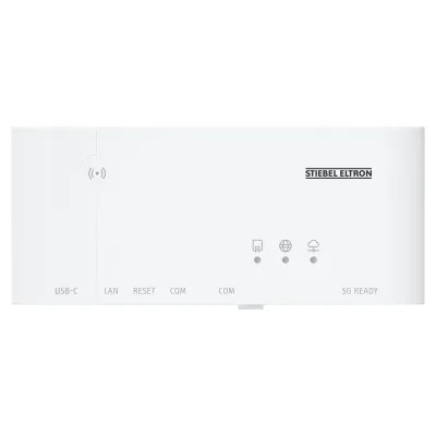 STIEBEL ELTRON ISG Connect Service Gateway 206780 | Datenschnittstelle Wärmepumpe | Ethernet | Aufputz | LED | weiß