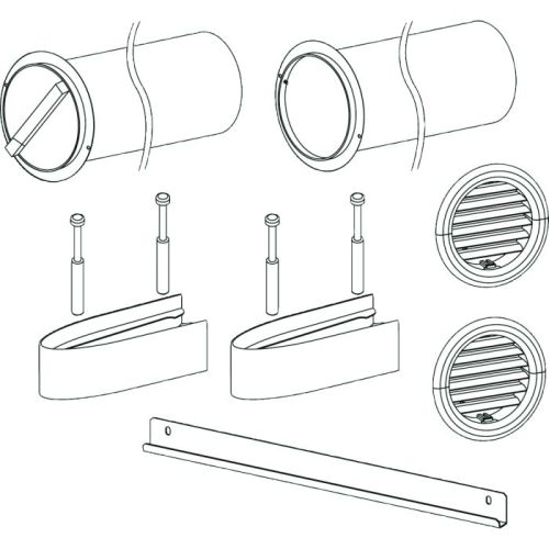 Bild: Stiebel Eltron Wandmontageset für ACP24 und ACP24D (227153)